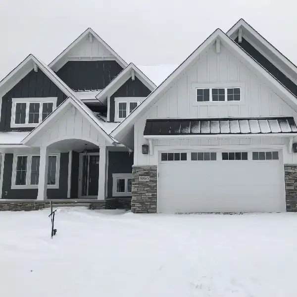 gray and white exterior